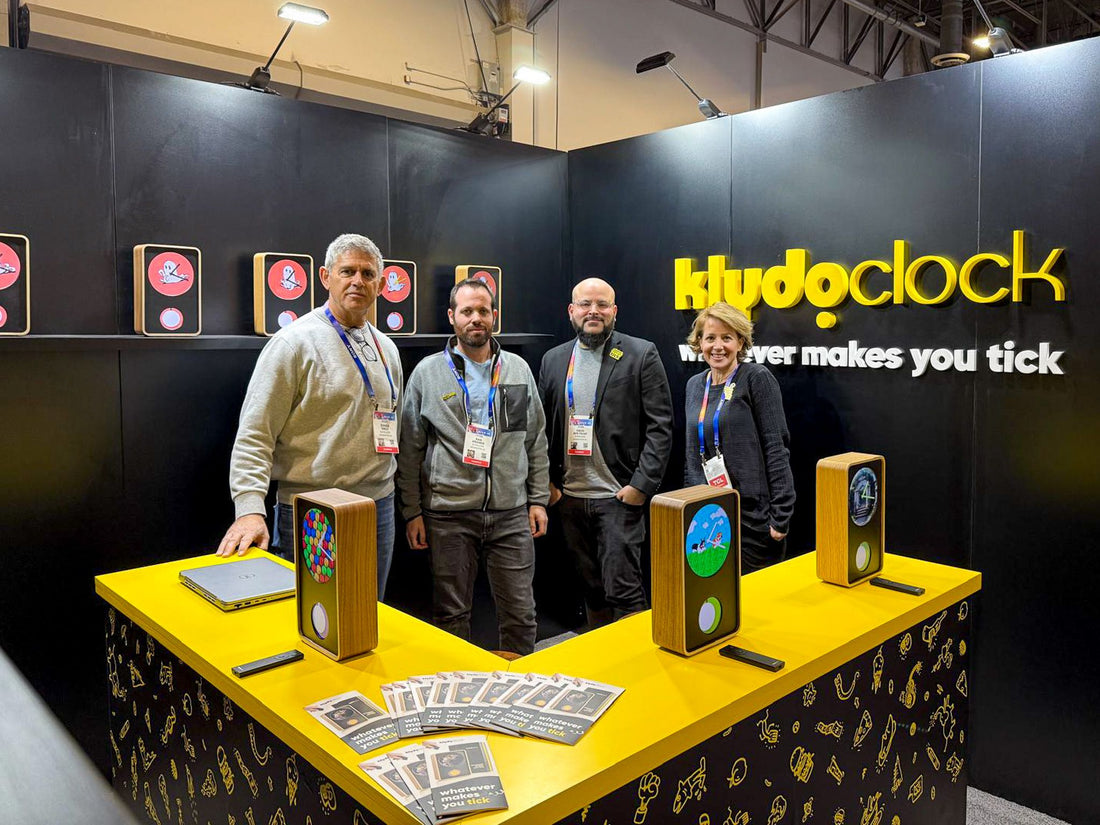Klydoclock Comes to CES 2025: A New Type of Media for Your Home