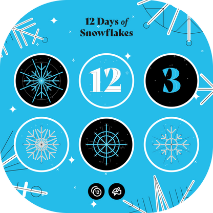 12 Days of Snowflakes