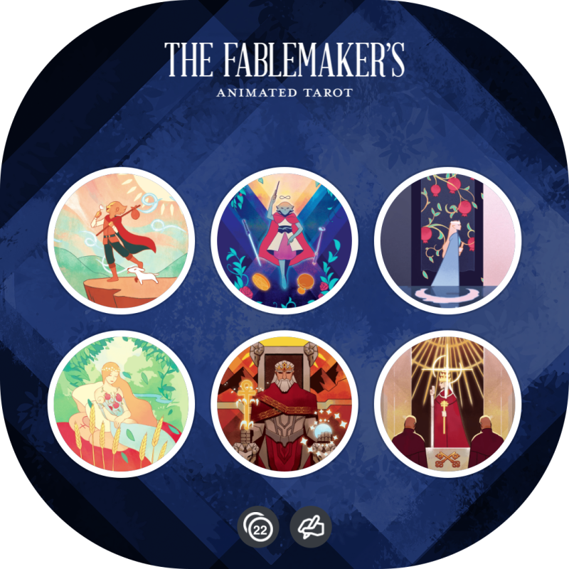 The Fablemaker's Animated Tarot: Major Arcana - Generated Thumbnail