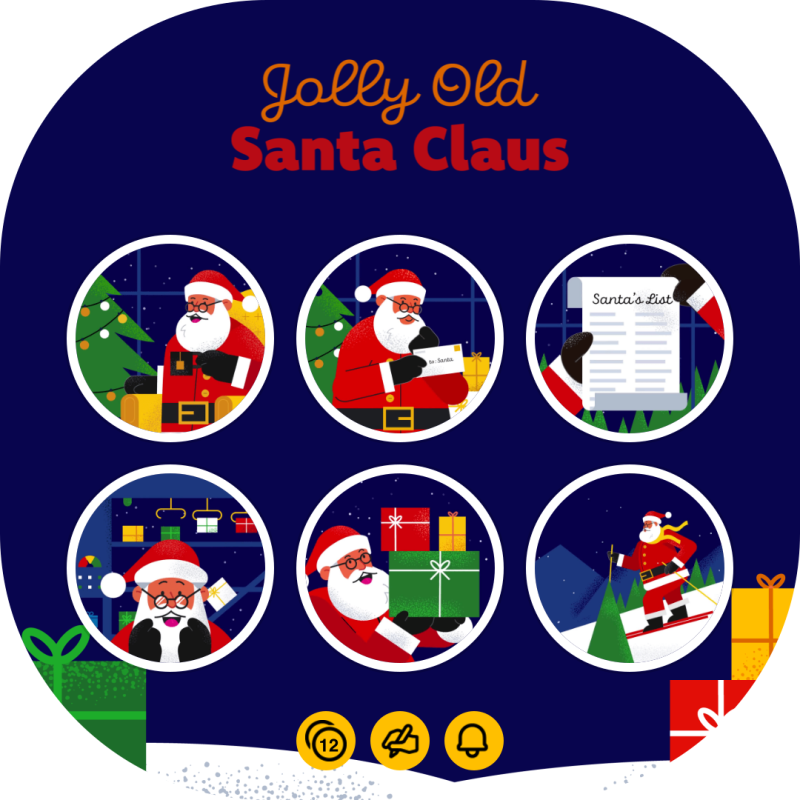 Jolly Old Santa Claus - Generated Thumbnail