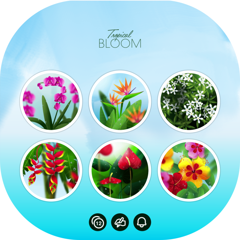 Tropical Bloom - Generated Thumbnail