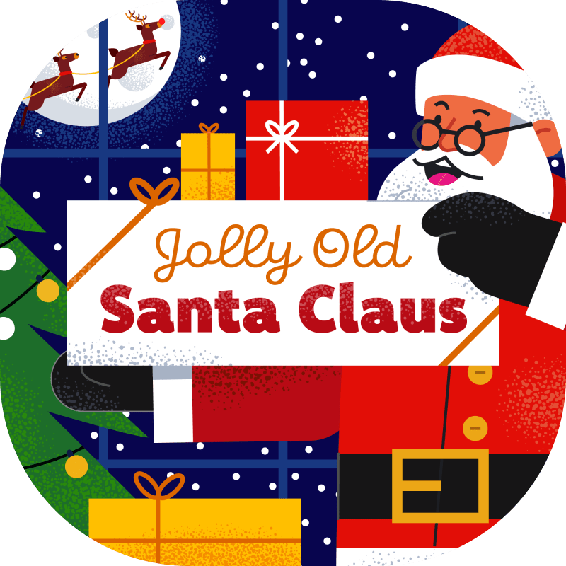 Jolly Old Santa Claus - Cover Image